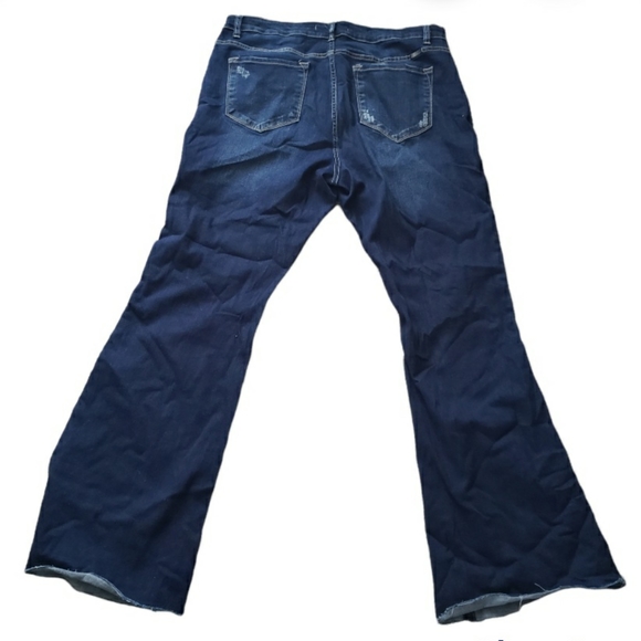 KanCan Women's XL Blue flare jeans - Picture 5 of 6